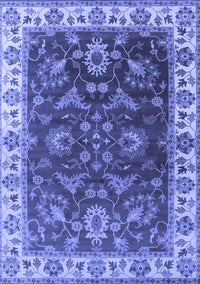 Oriental Blue Industrial Rug, urb1627blu