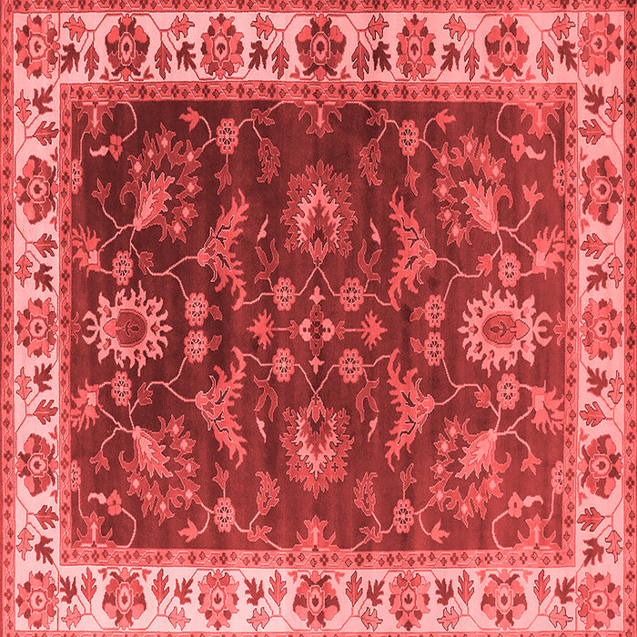 Oriental Red Industrial Rug, urb1627red