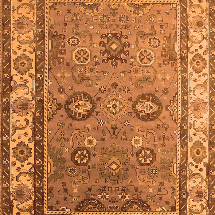 Machine Washable Oriental Orange Industrial Area Rugs, wshurb1628org