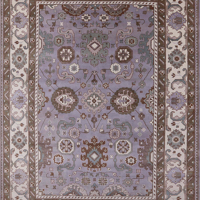 Mid-Century Modern Dark Gray Oriental Rug, urb1628