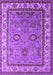 Machine Washable Oriental Purple Industrial Area Rugs, wshurb1628pur