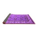 Sideview of Oriental Purple Industrial Rug, urb1628pur