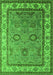 Oriental Green Industrial Rug, urb1628grn