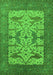 Oriental Green Industrial Rug, urb1629grn