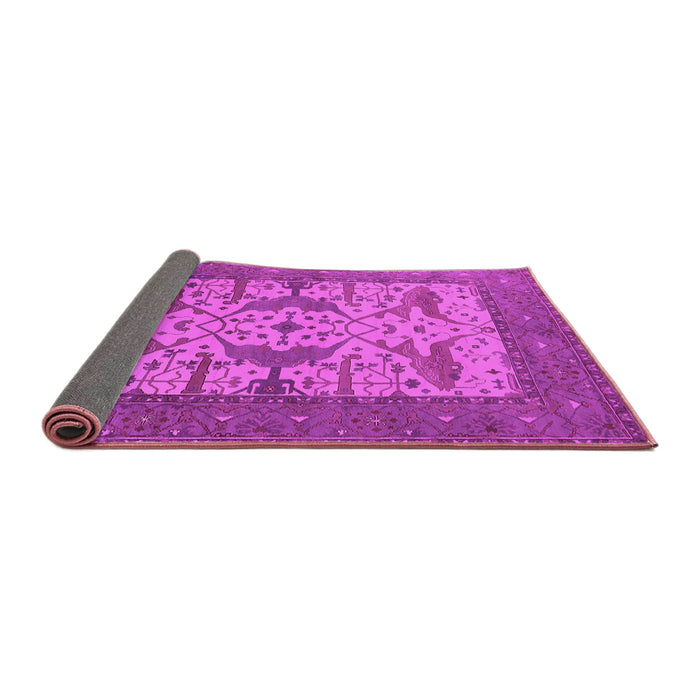 Sideview of Oriental Pink Industrial Rug, urb1629pnk