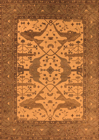 Oriental Orange Industrial Rug, urb1629org