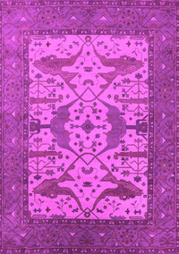 Oriental Pink Industrial Rug, urb1629pnk