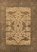 Oriental Brown Industrial Rug, urb1629brn