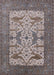 Mid-Century Modern Rosy Brown Pink Oriental Rug, urb1629