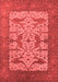 Oriental Red Industrial Area Rugs