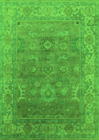 Oriental Green Industrial Rug, urb1630grn