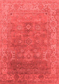 Oriental Red Industrial Rug, urb1630red