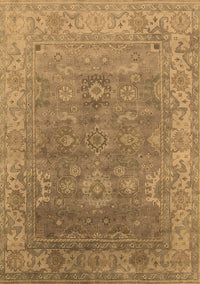 Oriental Brown Industrial Rug, urb1630brn