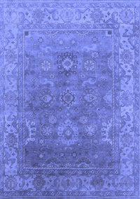 Oriental Blue Industrial Rug, urb1630blu