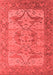 Oriental Red Industrial Area Rugs