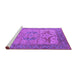 Sideview of Machine Washable Oriental Purple Industrial Area Rugs, wshurb1631pur