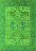 Oriental Green Industrial Rug, urb1631grn