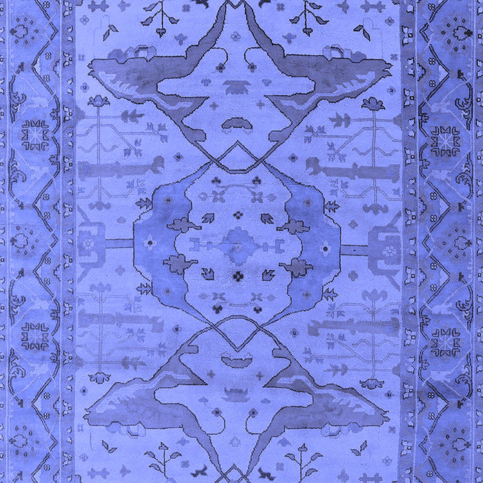 Oriental Blue Industrial Rug, urb1631blu