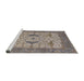 Sideview of Machine Washable Industrial Modern Puce Purple Rug, wshurb1632