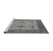 Sideview of Machine Washable Oriental Gray Industrial Rug, wshurb1632gry