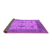 Sideview of Oriental Purple Industrial Rug, urb1632pur