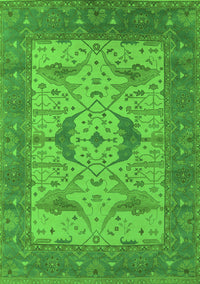 Oriental Green Industrial Rug, urb1632grn