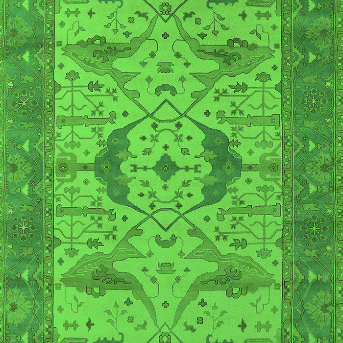 Oriental Green Industrial Rug, urb1632grn