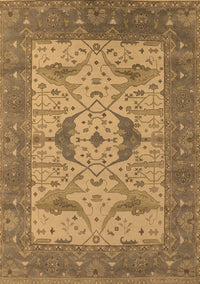 Oriental Brown Industrial Rug, urb1632brn