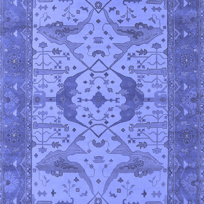 Oriental Blue Industrial Rug, urb1632blu