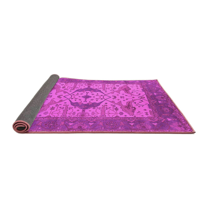 Sideview of Oriental Pink Industrial Rug, urb1632pnk