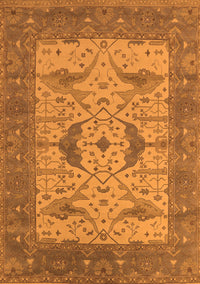 Oriental Orange Industrial Rug, urb1632org