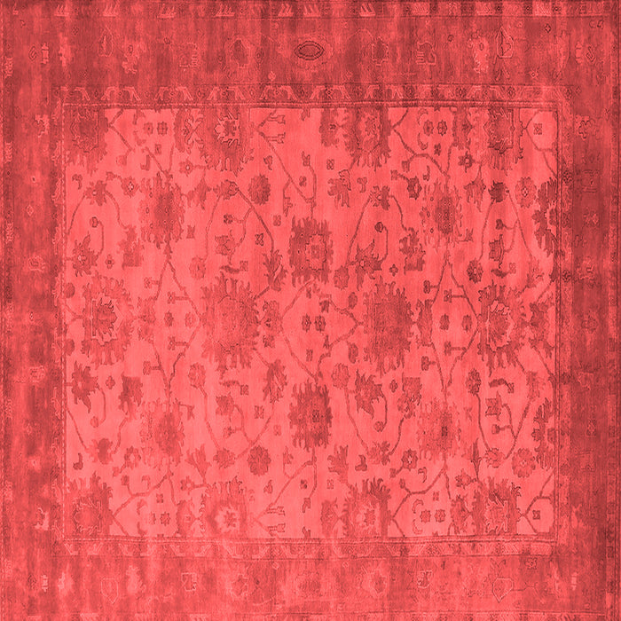 Oriental Red Industrial Rug, urb1633red