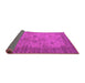 Sideview of Oriental Pink Industrial Rug, urb1633pnk