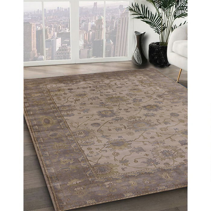 Machine Washable Industrial Modern Brown Rug in a Family Room, wshurb1633