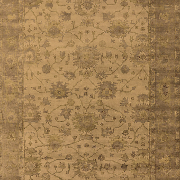 Oriental Brown Industrial Rug, urb1633brn