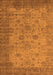 Oriental Orange Industrial Rug, urb1633org