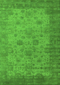 Oriental Green Industrial Rug, urb1633grn