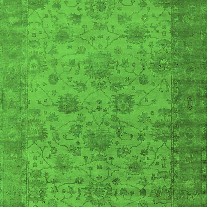 Oriental Green Industrial Rug, urb1633grn