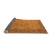 Sideview of Oriental Orange Industrial Rug, urb1633org