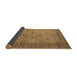 Sideview of Oriental Brown Industrial Rug, urb1633brn