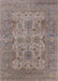 Mid-Century Modern Mauve Taupe Purple Oriental Rug, urb1634