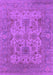 Oriental Purple Industrial Rug, urb1634pur