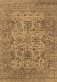 Oriental Brown Industrial Rug, urb1634brn