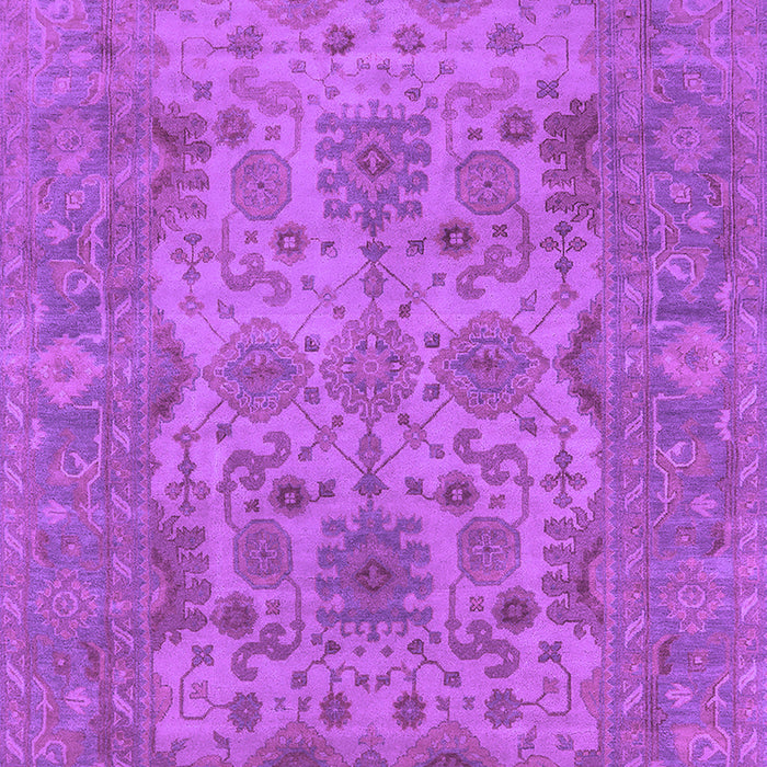 Machine Washable Oriental Purple Industrial Area Rugs, wshurb1634pur