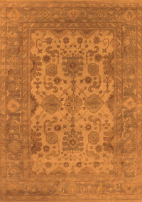 Oriental Orange Industrial Rug, urb1634org