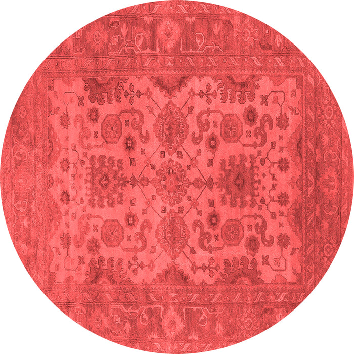 Oriental Red Industrial Rug, urb1634red