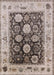 Mid-Century Modern Brown Oriental Rug, urb1635