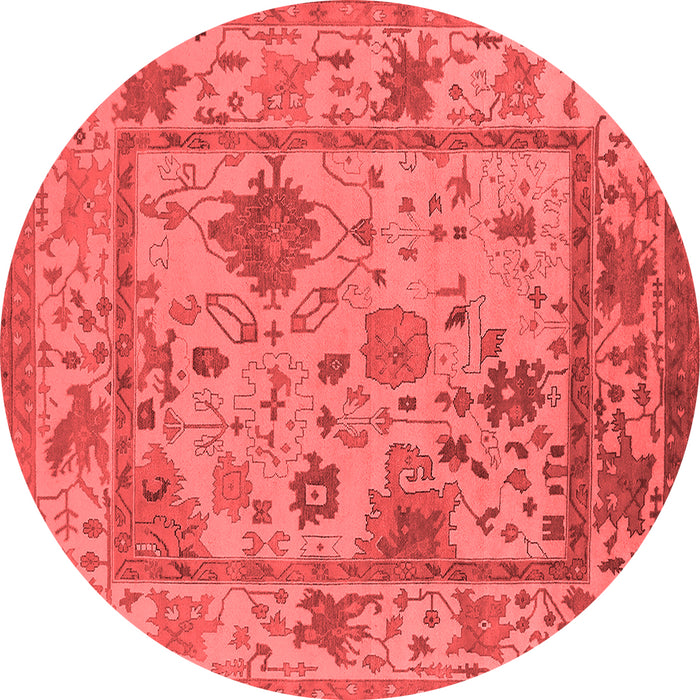 Oriental Red Industrial Rug, urb1636red