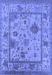 Oriental Blue Industrial Rug, urb1636blu