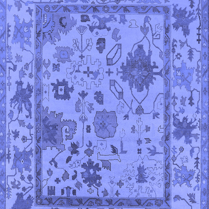 Oriental Blue Industrial Rug, urb1636blu